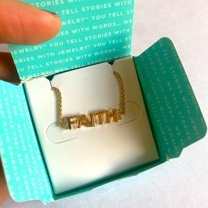 NWT Origami Owl Faith Bolo Bracelet